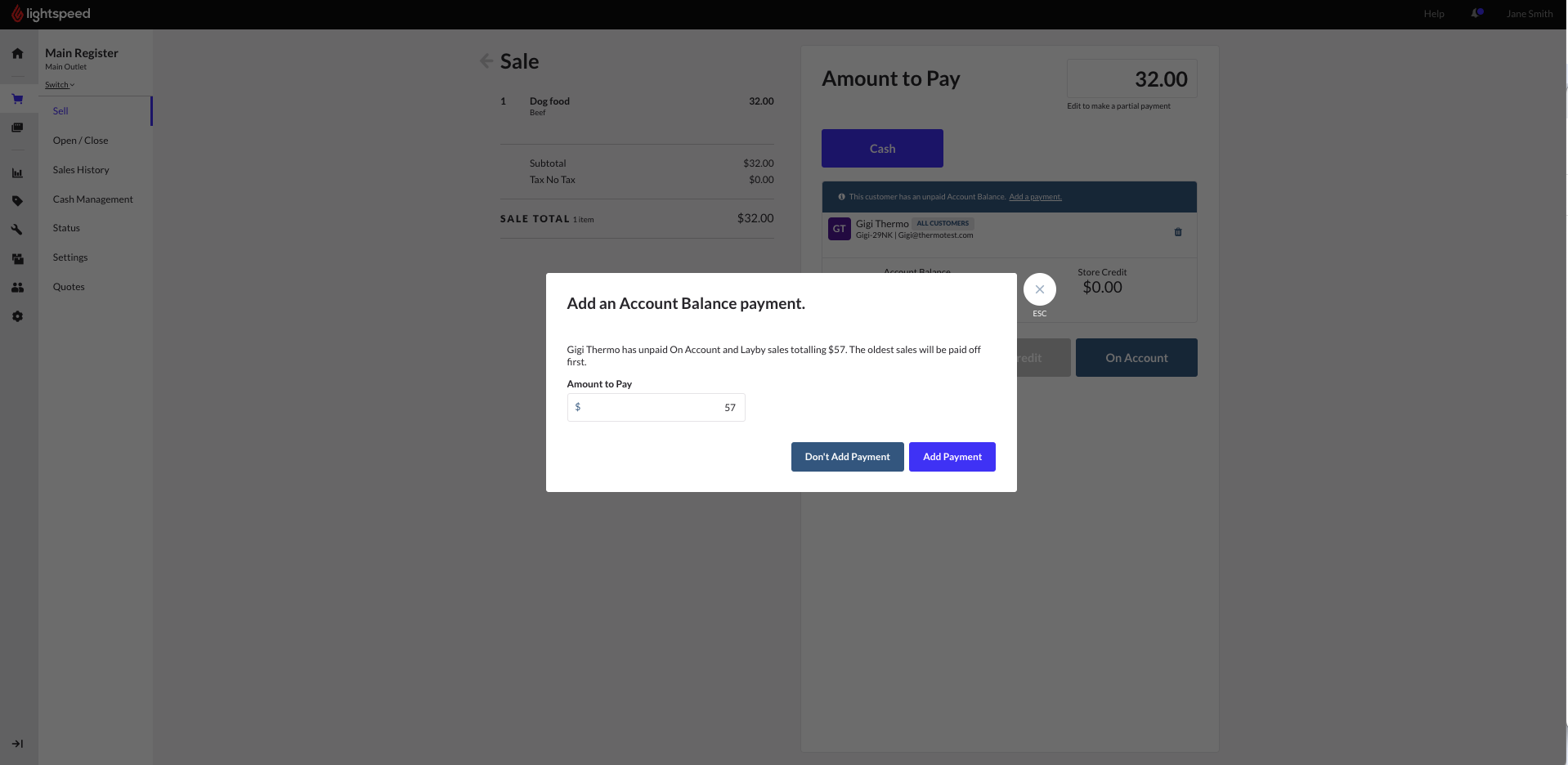 add_a_payment_to_pay_outstanding_balance_on_account.png